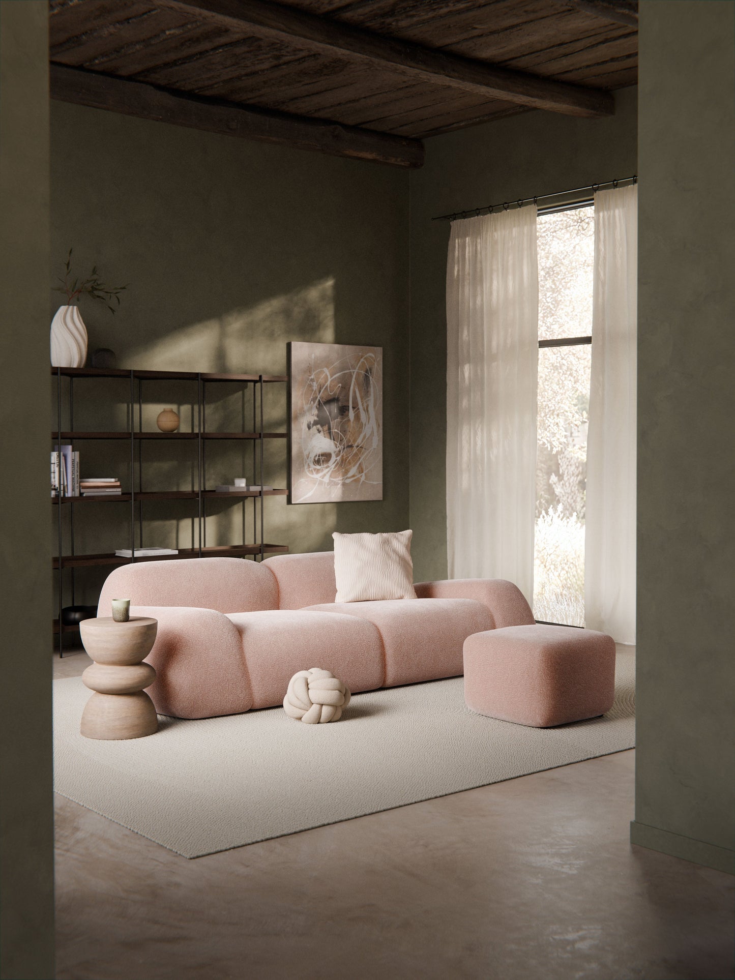 Wolke Modular Corner Section