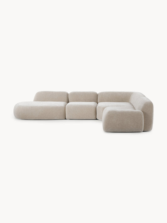 Wolke XL Modular Corner Sofa, with Chaise Longue