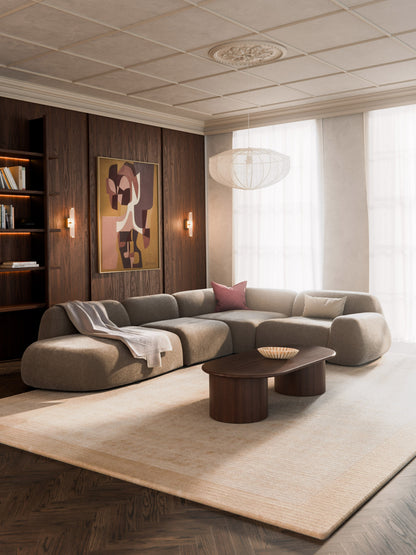 Wolke XL Modular Corner Sofa, with Chaise Longue