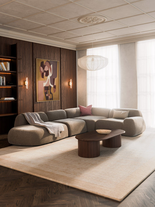 Wolke XL Modular Corner Sofa, with Chaise Longue